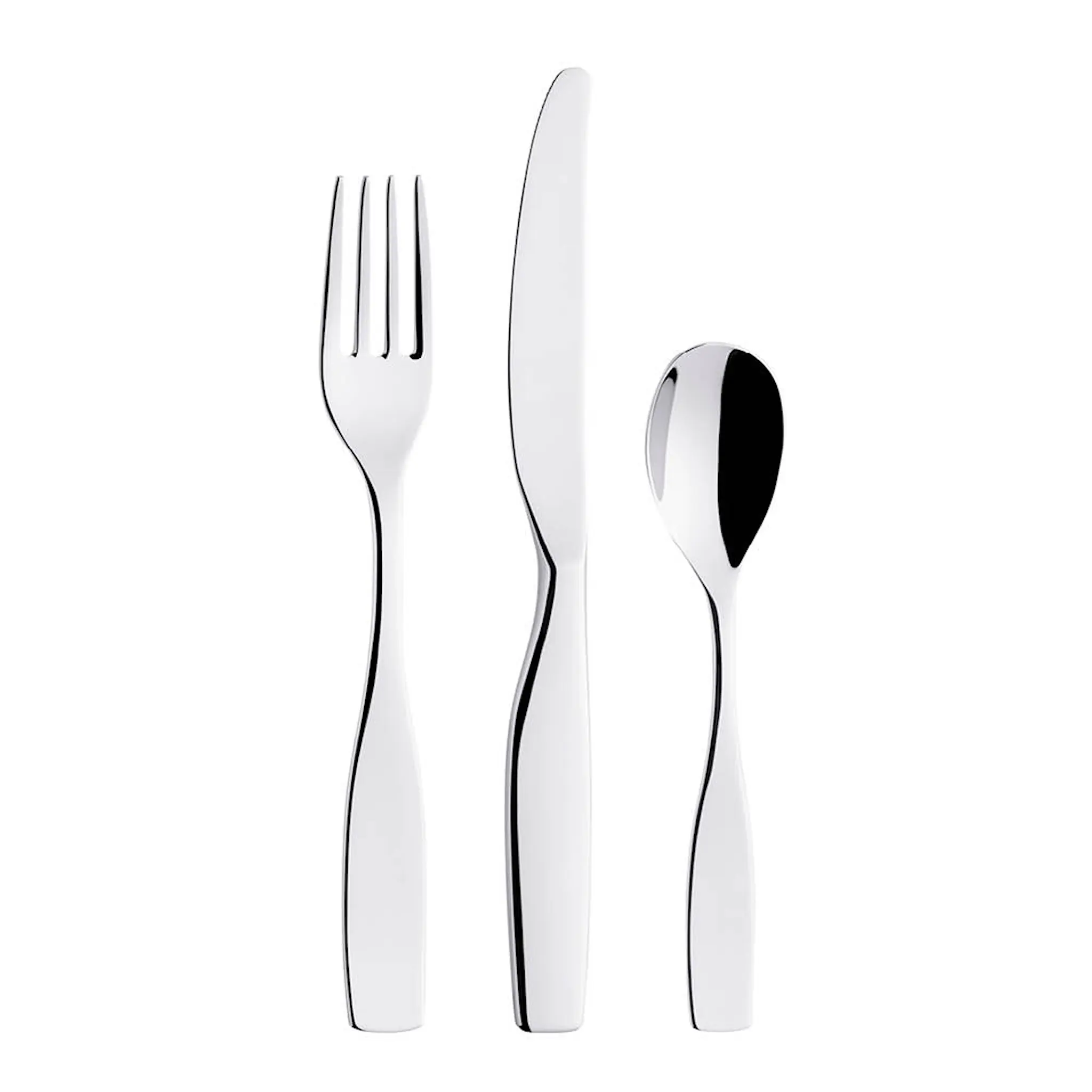 iittala Citterio 98 dessertbestick 12 delar spegelpolerat