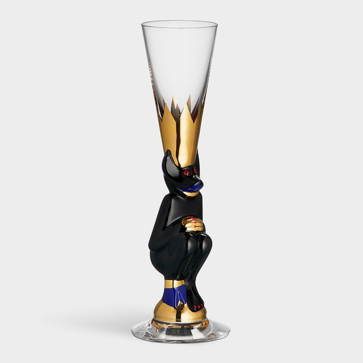 Orrefors Nobel The Sparkling Devil Snapsilasi 4 cl Musta