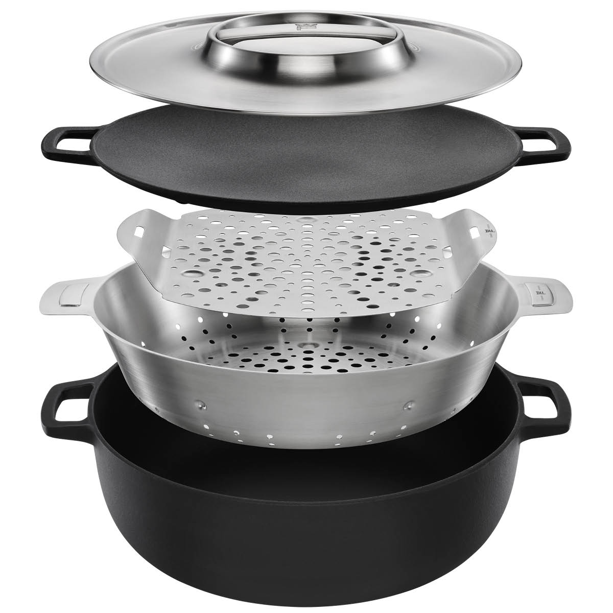 Fiskars Norden Stekplatta 30 cm Svart