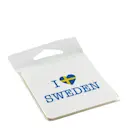 Magnet I Love Sweden 6,5x6,5 cm