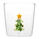 Jul vattenglas 35 cl julgran