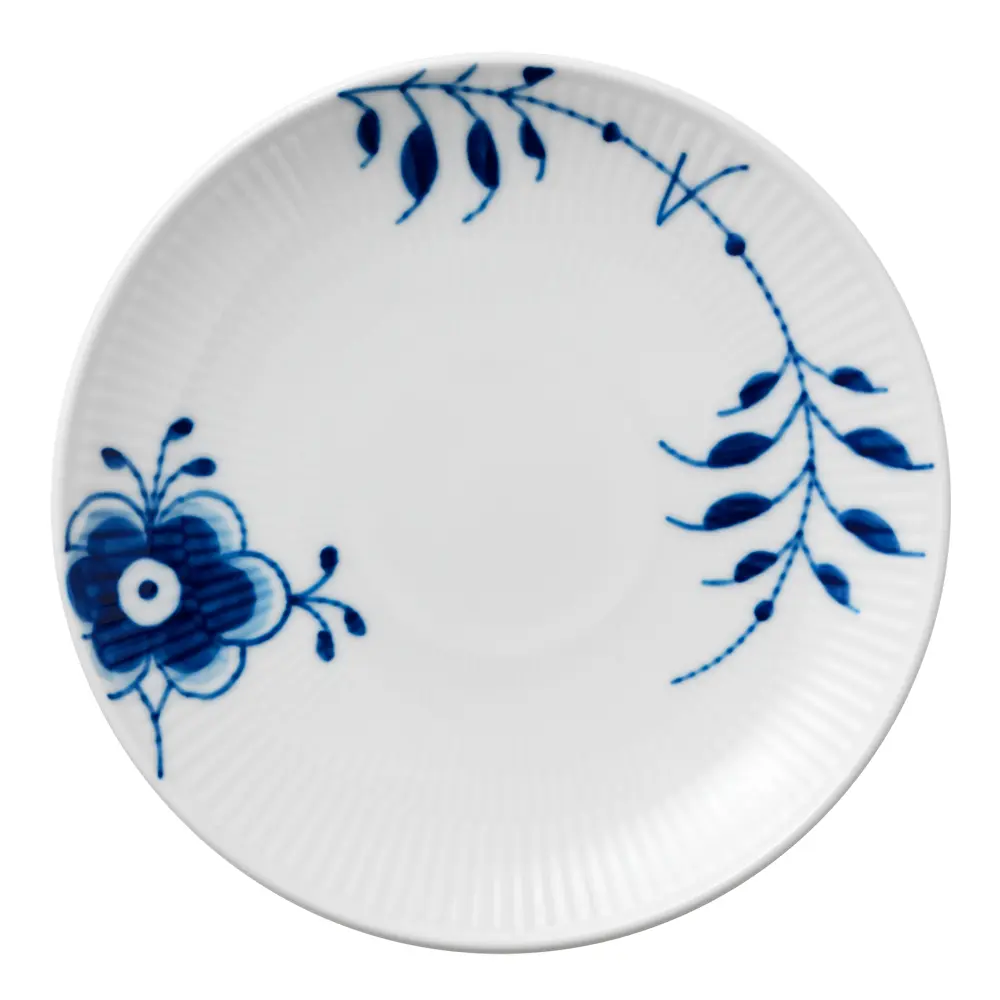Blue Fluted Mega Lautanen 19 cm