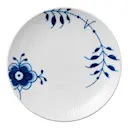 Blue Fluted Mega Assiett coupe 19 cm