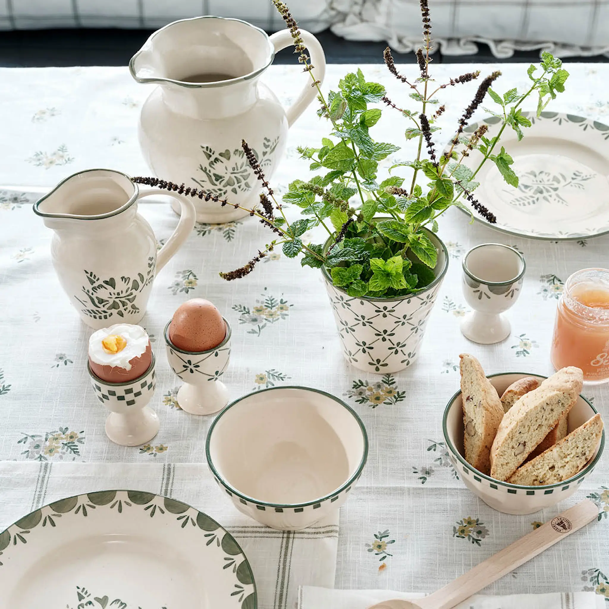 Strömshaga Marion Kannu 1 L Kukka Vihreä