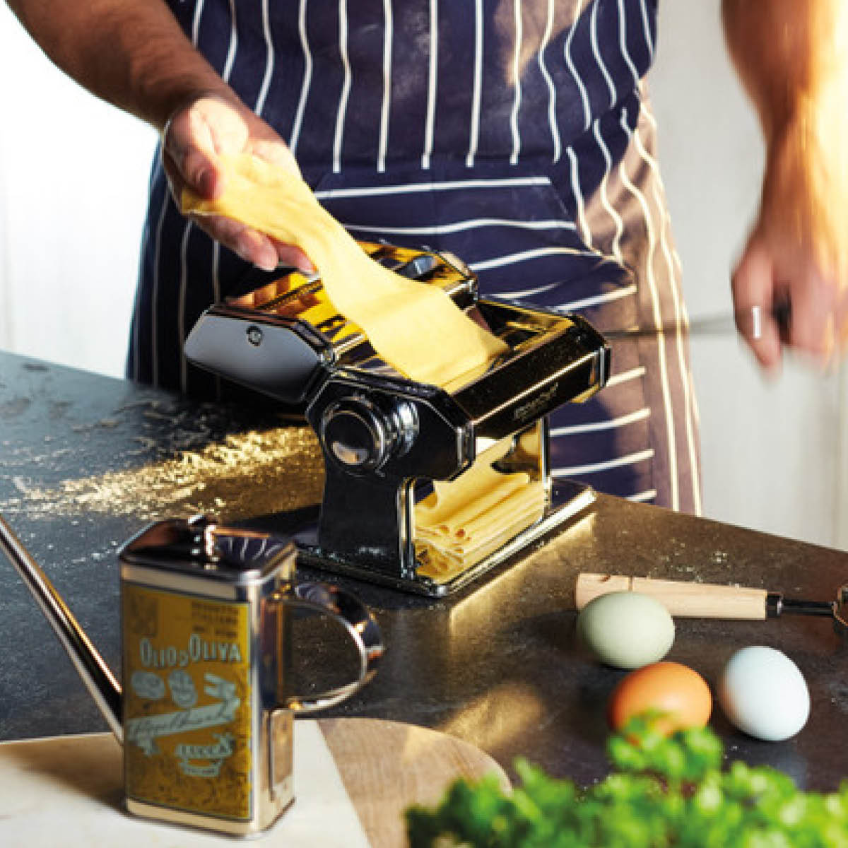 Kitchen Craft Gadget pastamaskin rustfritt stål