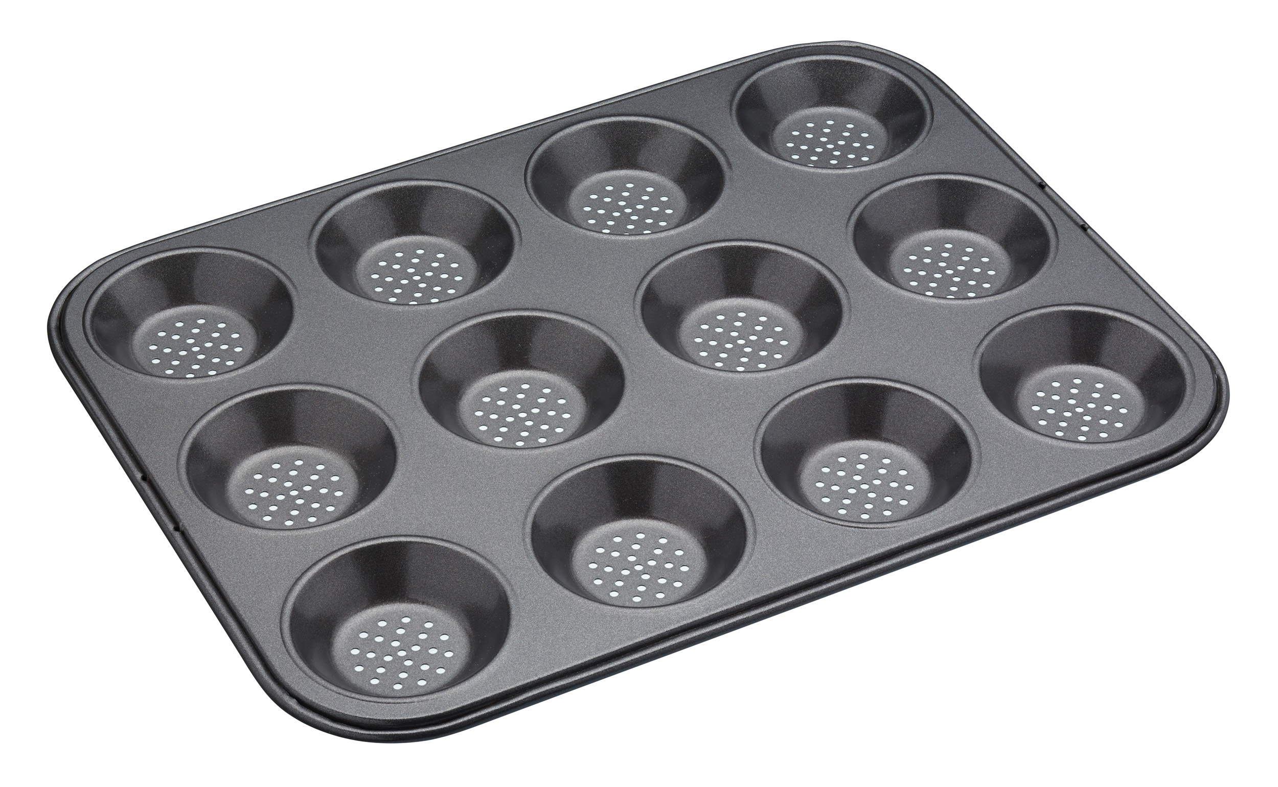 MasterClass Crusty Bake Muffinsform för 12 muffins 6x2 cm