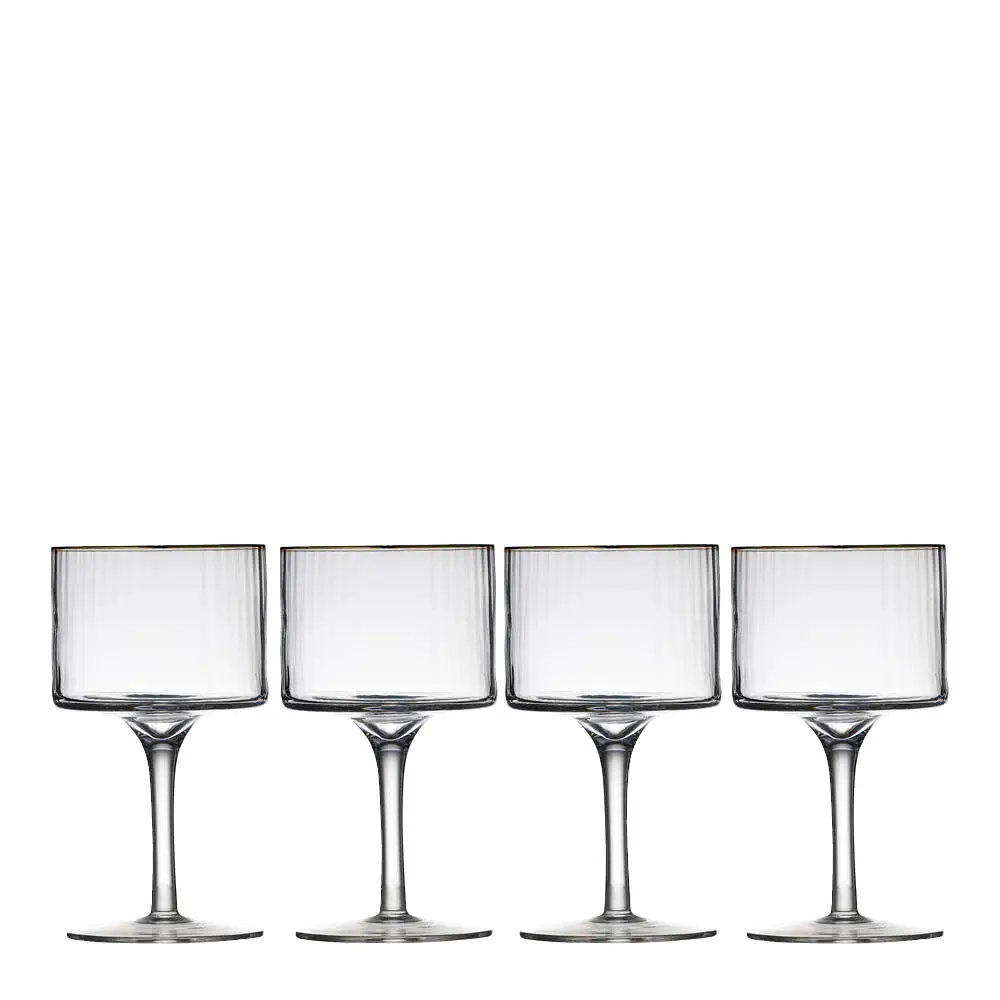 Palermo Gold Gin & Tonic Lasi 32 cl 4 kpl Kirkas