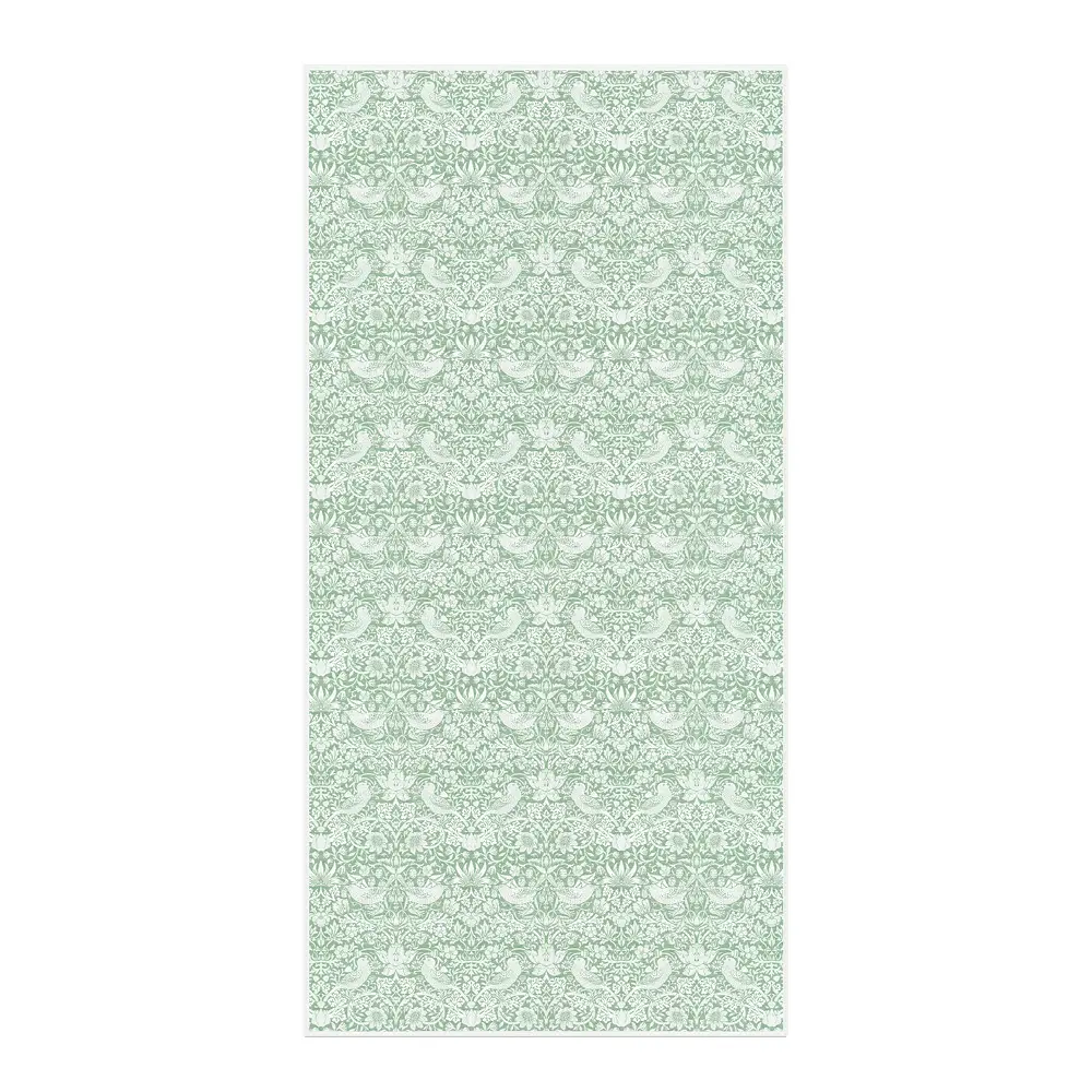 Strawberry Thief Pöytäliina 150x300 cm Vihreä