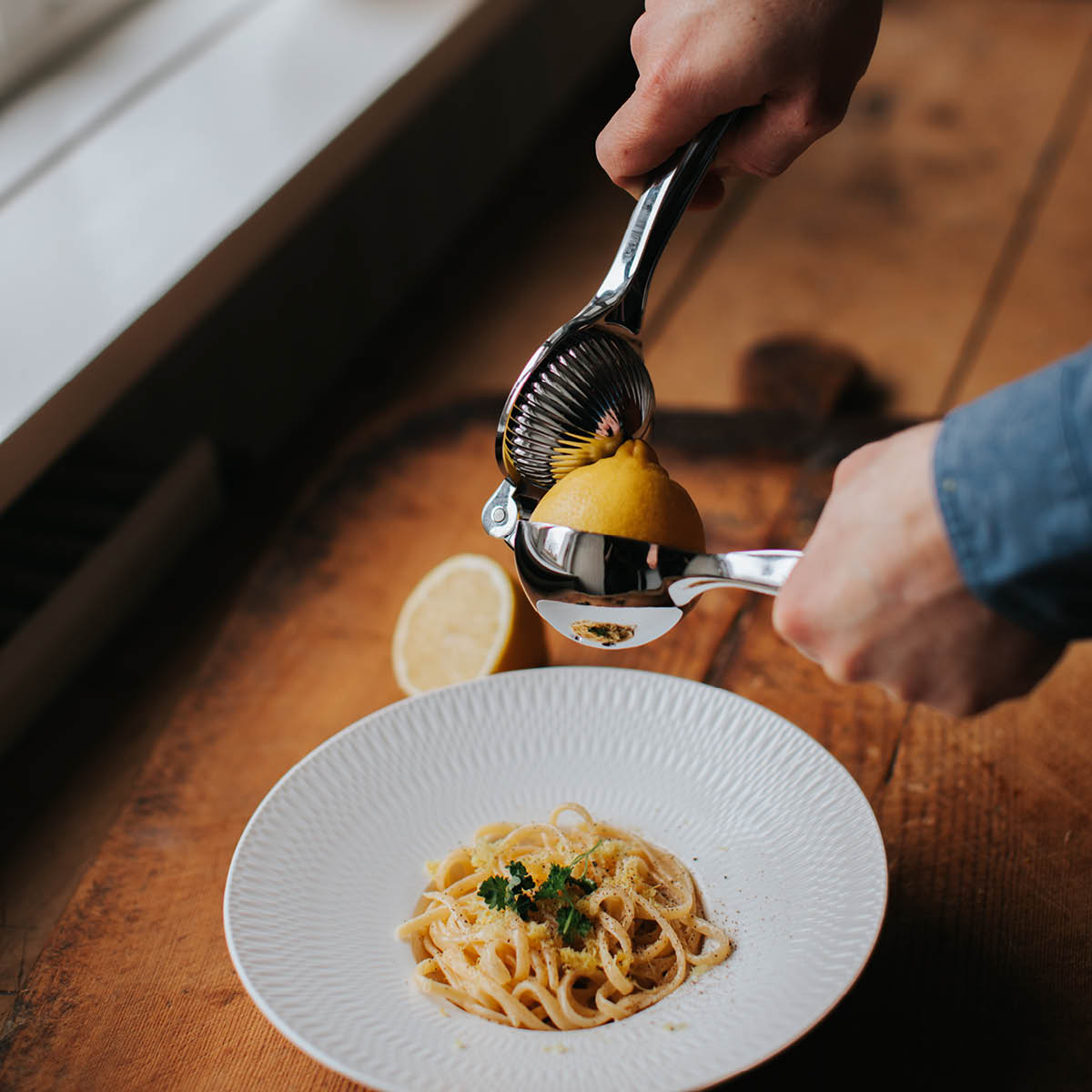 Dorre Cielo citruspress 22x7 cm silver