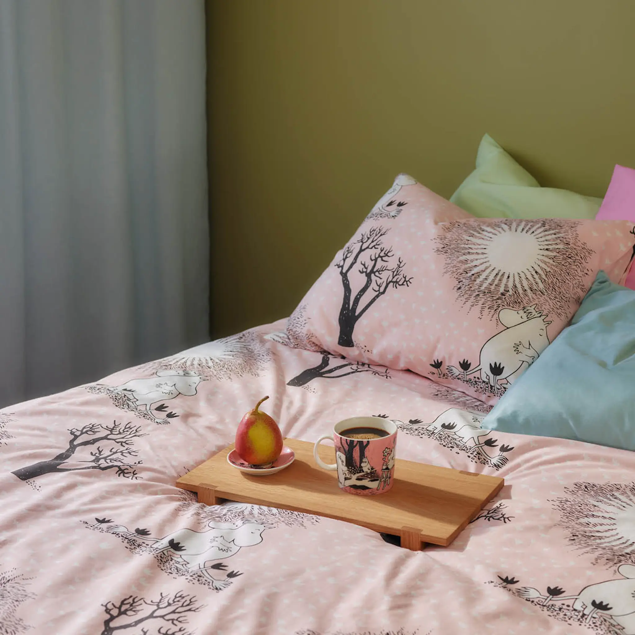 Moomin Arabia Mummikopp 30 cl Kjærlighet rosa 30 år