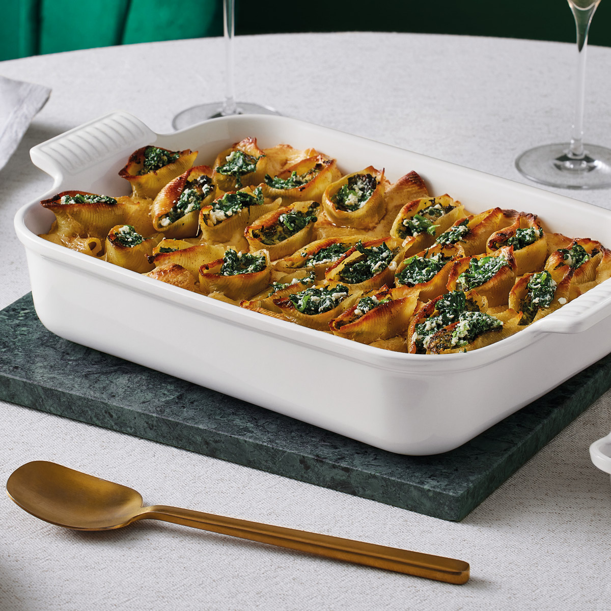 Le Creuset Heritage Uunivuoka 32x24 cm White