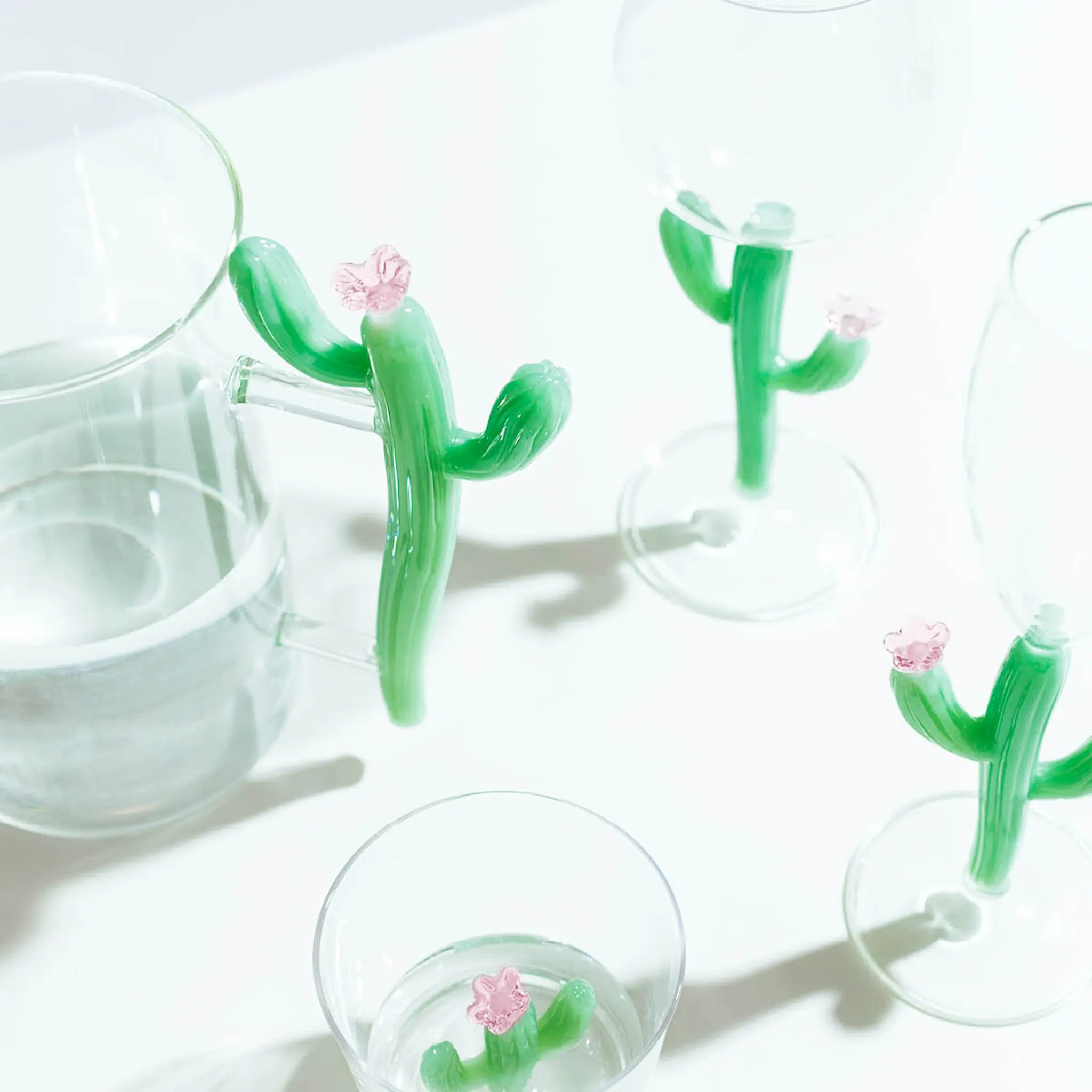 Ichendorf Milano Desert Plants kannu 1,5 L kaktus matta vihreä