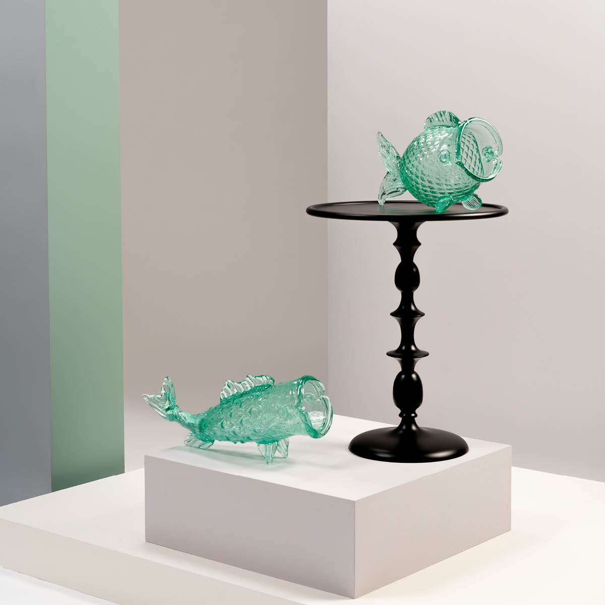 Pols Potten Jar Fish ruukku 48x12x20 cm
