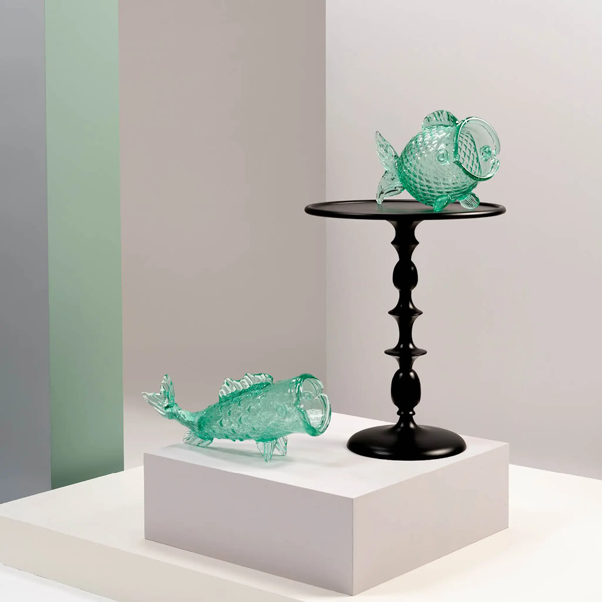 Pols Potten Jar Fish ruukku 48x12x20 cm