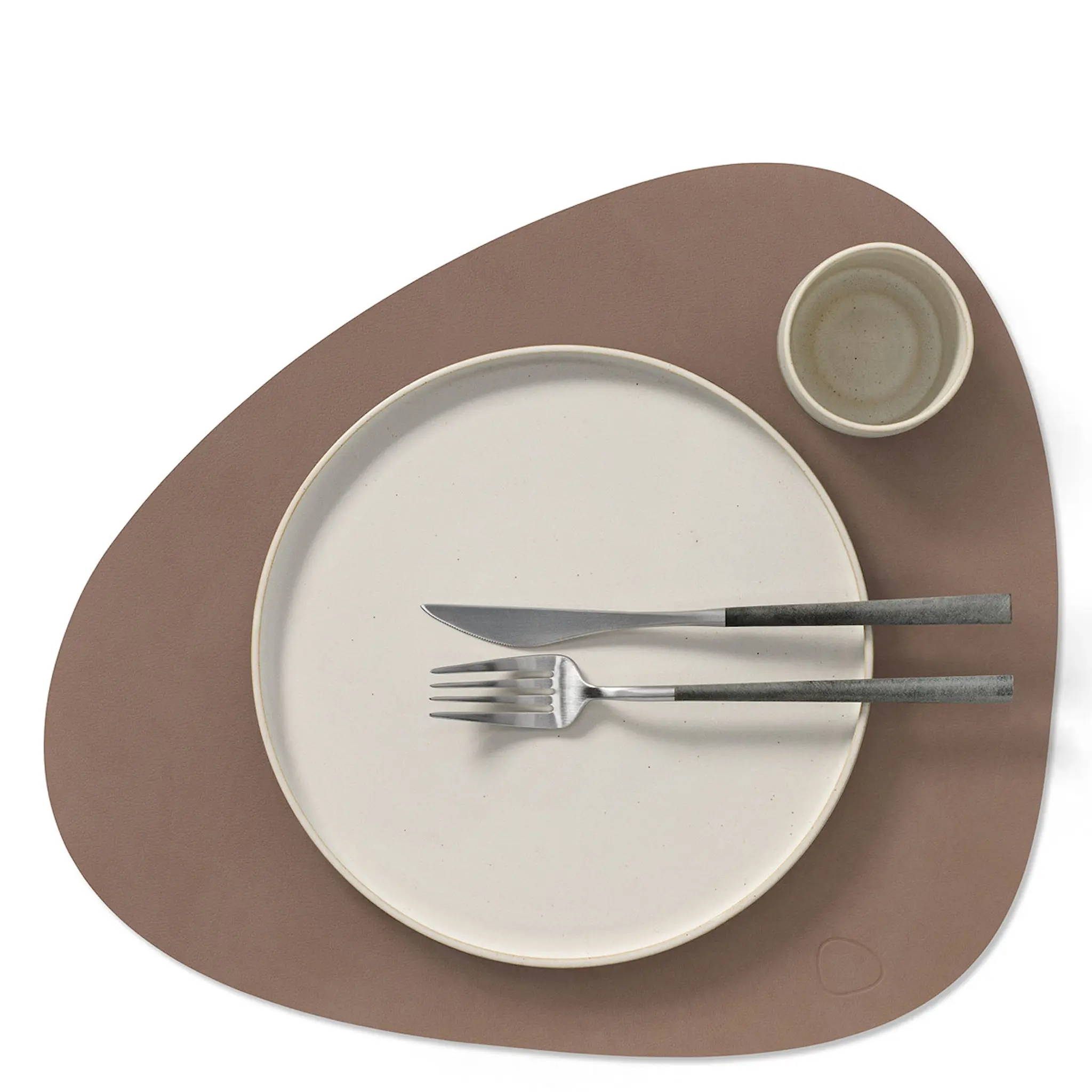 LIND DNA Nupo Curve Bordstablett 37x44 cm Truffle