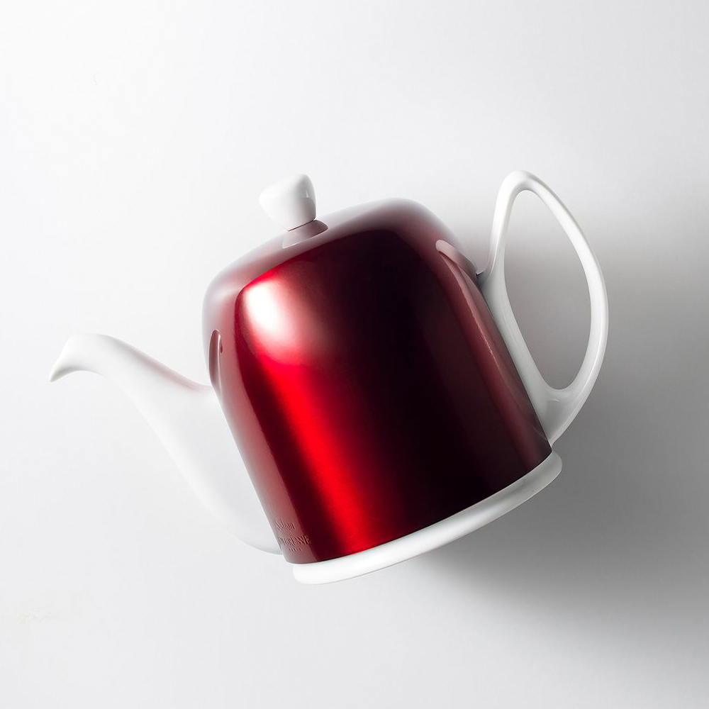 Degrenne Salam Teekannu 1 L Valkoinen/Candy Apple