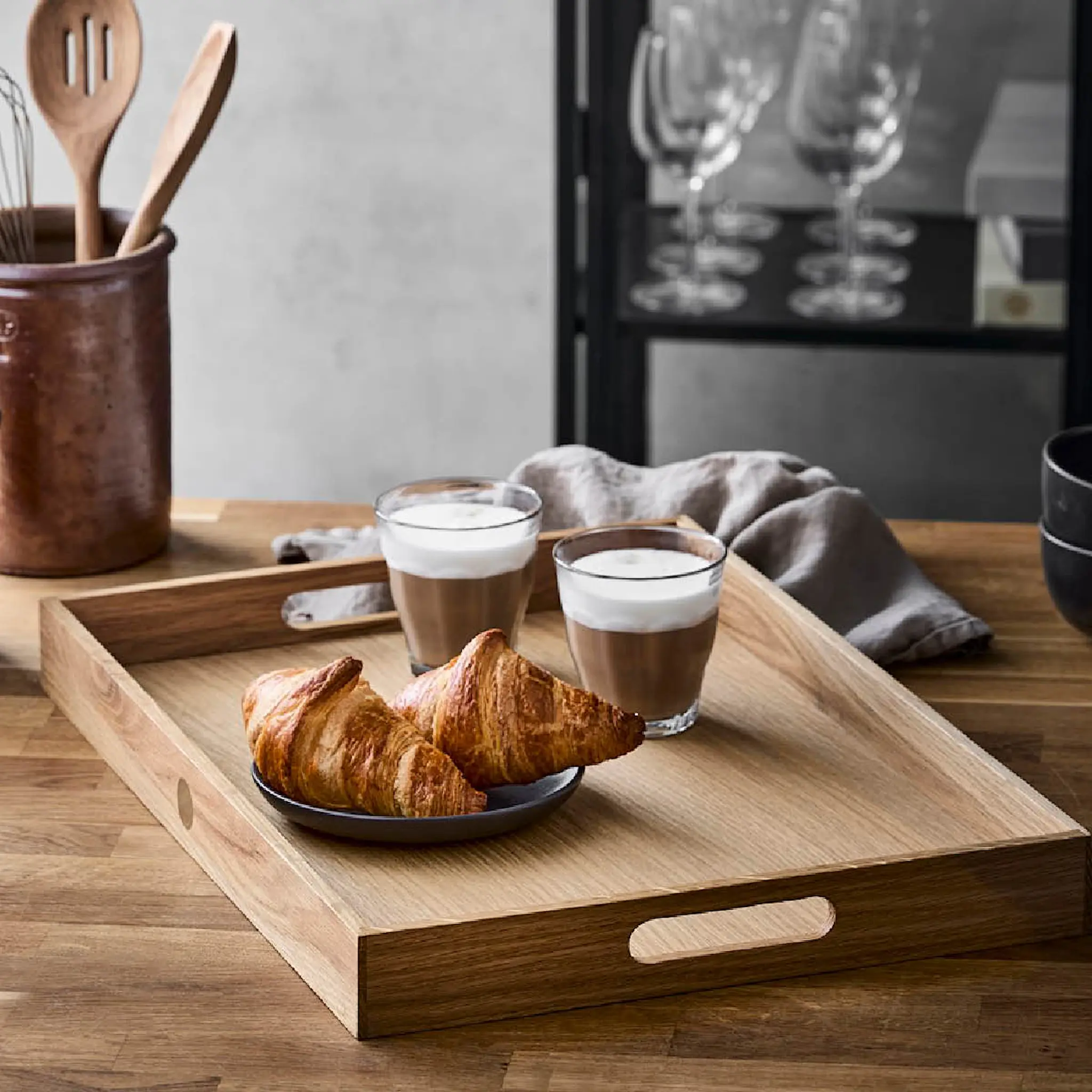 Pillivuyt Gourmet Douron serveringsbrett 51x35 cm eik