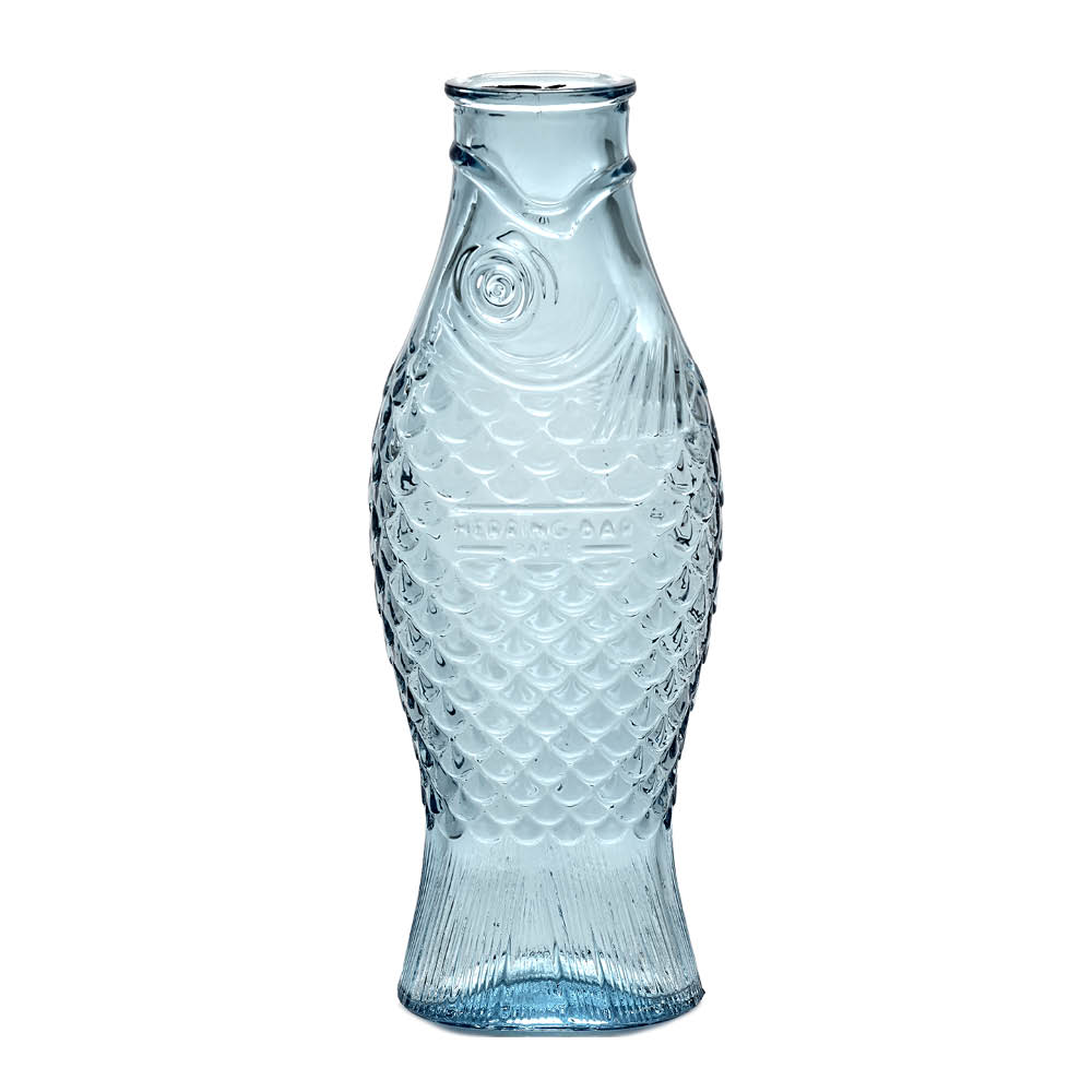 Serax Fish & Fish karaff 0,85 L blå