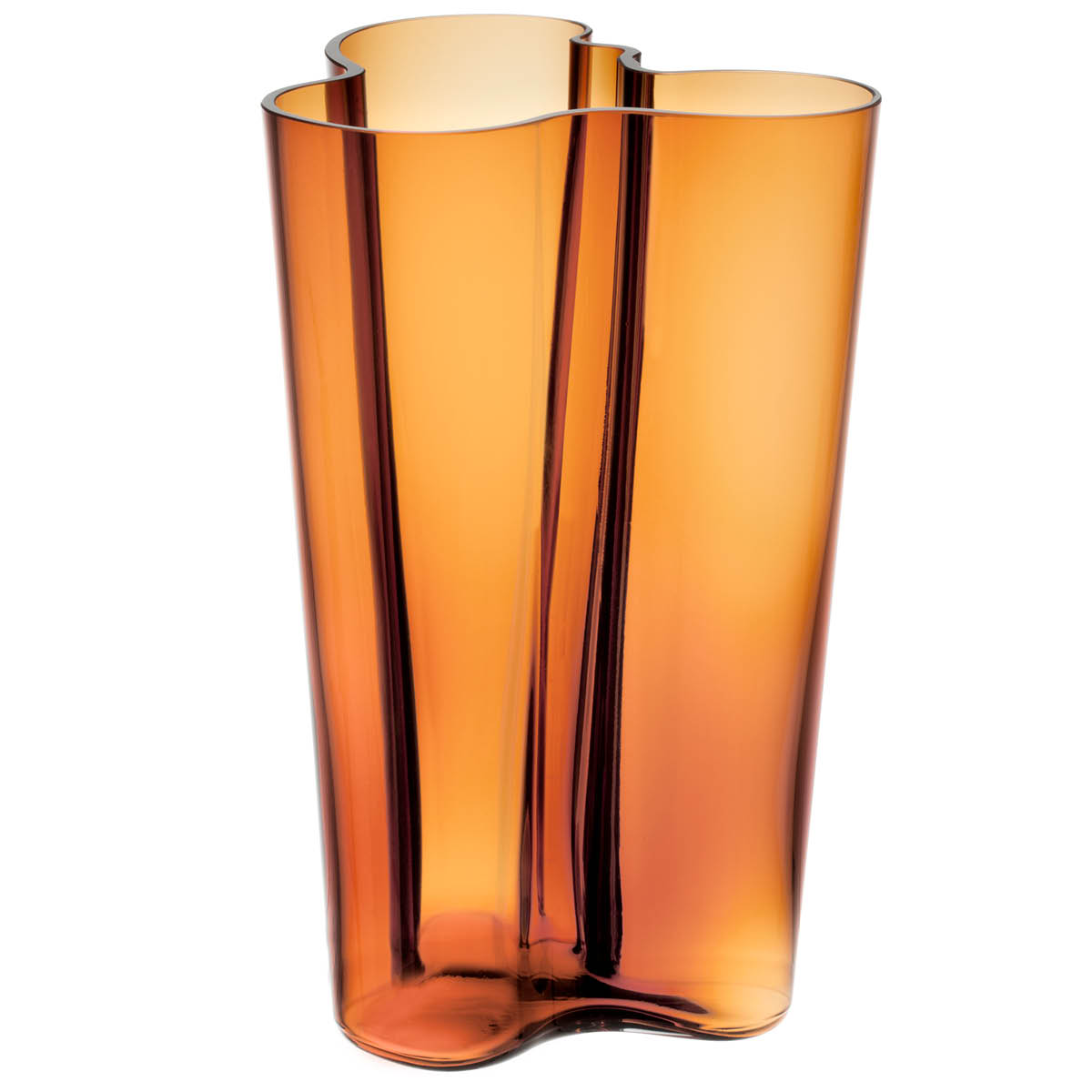 iittala Alvar Aalto Maljakko 25,1 cm Kupari