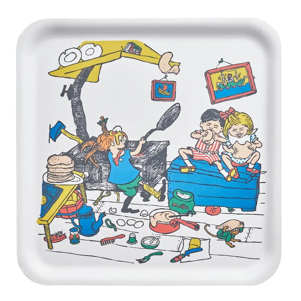 Peppi Tarjotin 33x33 cm Pannukakkupäivä