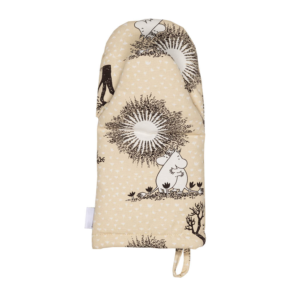 Moomin Arabia Mumin grytvante 15x34 cm Kärlek beige