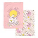 Mumin kökshandduk 50x70 cm 2-pack Förälskade