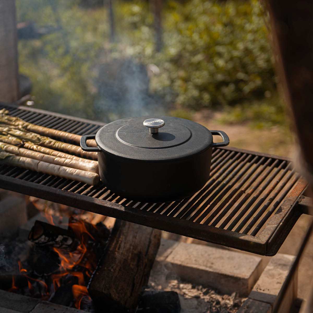 Combekk Gjutjärnsgryta 24 cm 3,8 L svart