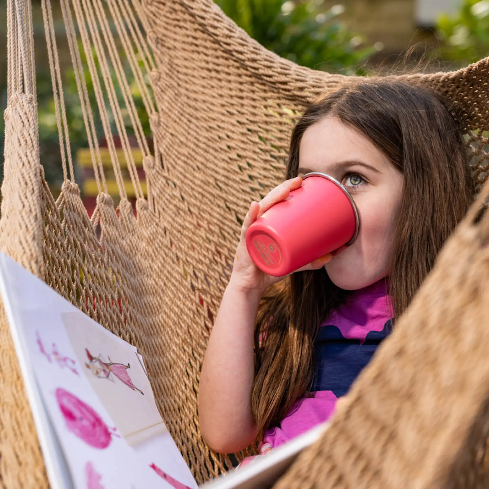 Klean Kanteen Stålkopp 30 cl 4 stk Butterflies