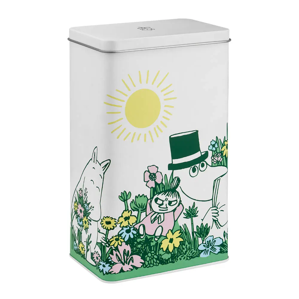 Muumi Kahvipurkki 12x8x20 cm Valkoinen