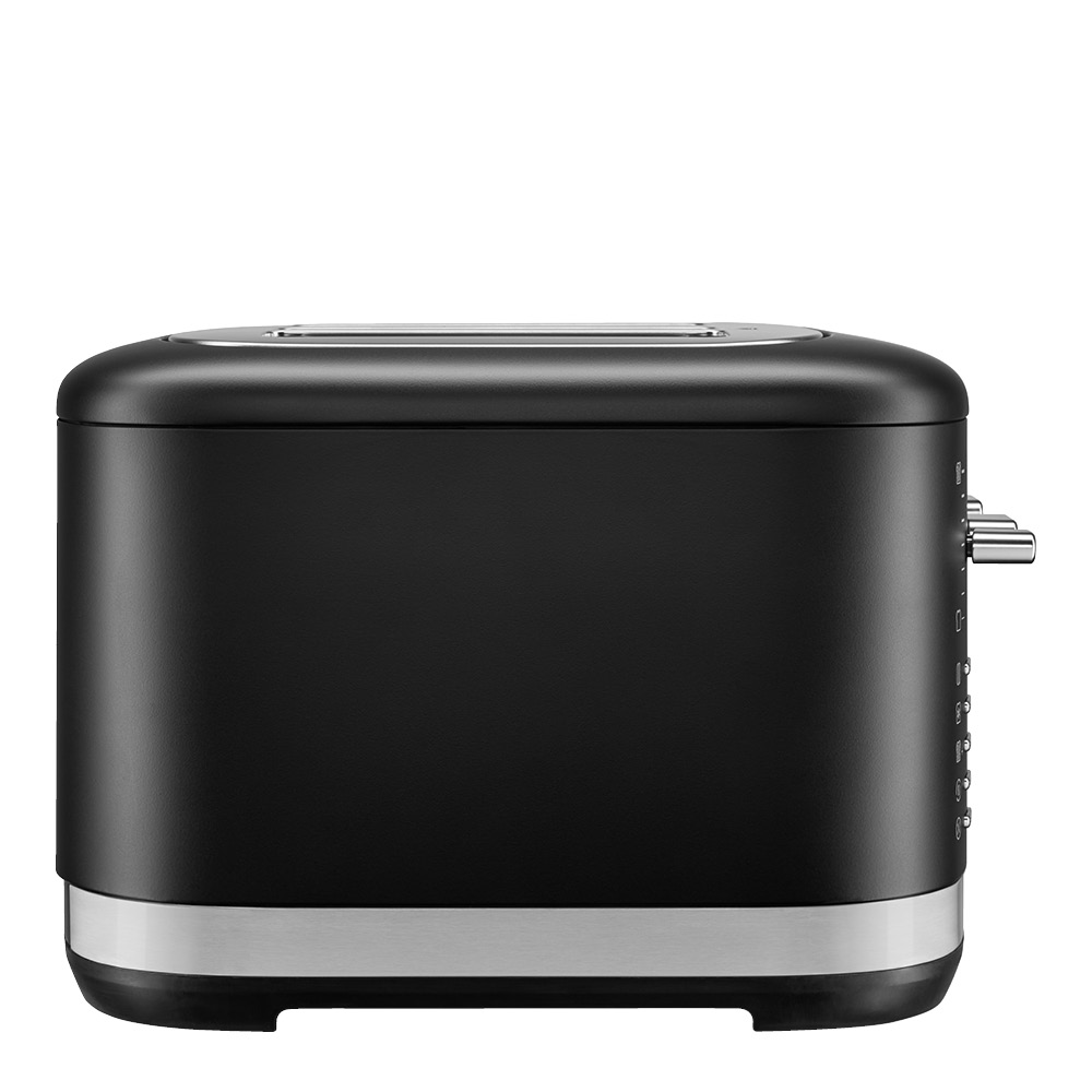 KitchenAid Brødrister 5KMT4109EBM 4 skiver brede spor matt svart
