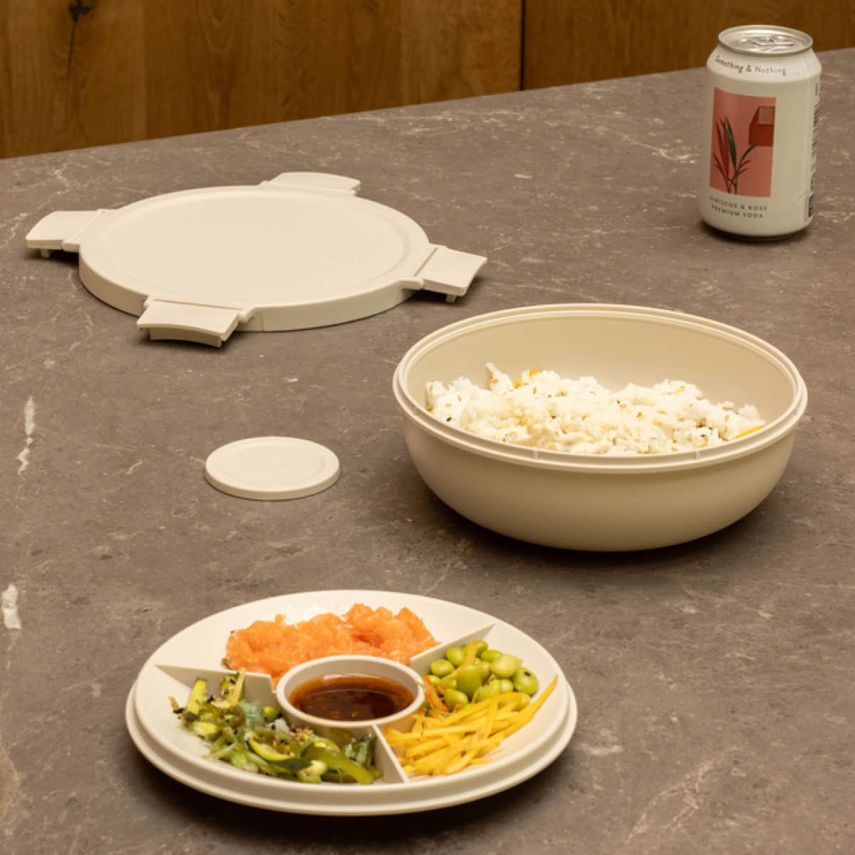 Brabantia Make & Take salatskål 1,3L soft beige