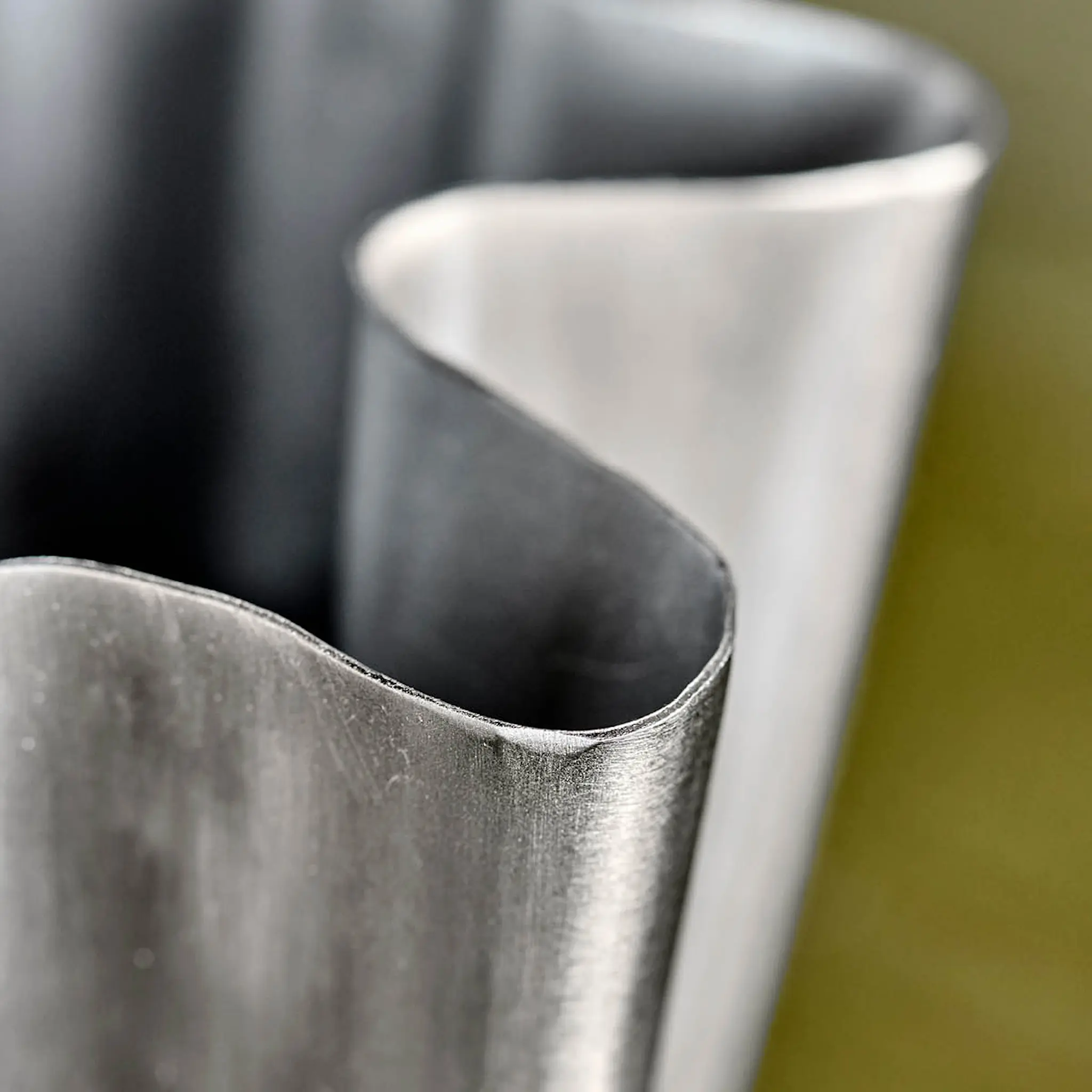 House Doctor Flood vas 13 cm borstad silverfinish