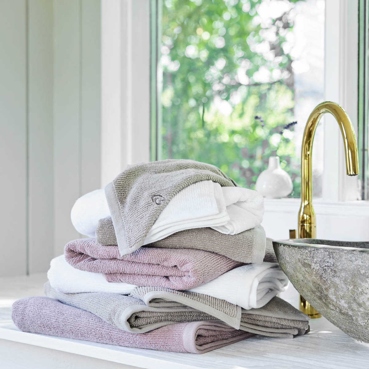 Lene Bjerre Molli Käsipyyhe 50x30 cm Rose