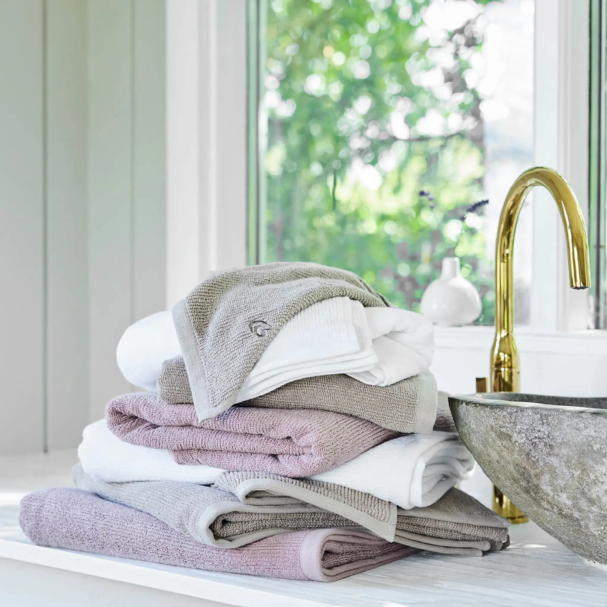 Lene Bjerre Molli Käsipyyhe 50x30 cm Rose