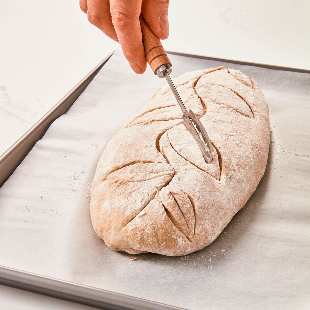 Birkmann Bread Buddies snittekniv 19 cm bøk