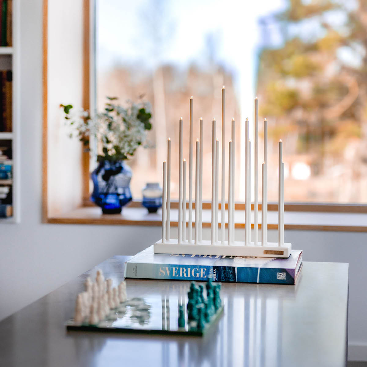 Smak Design Elflugan Original ljusstake 32x8 cm kritvit