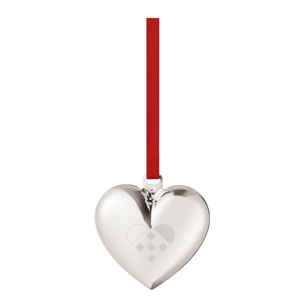 Georg Jensen Jul 2025 julehjerte sølv