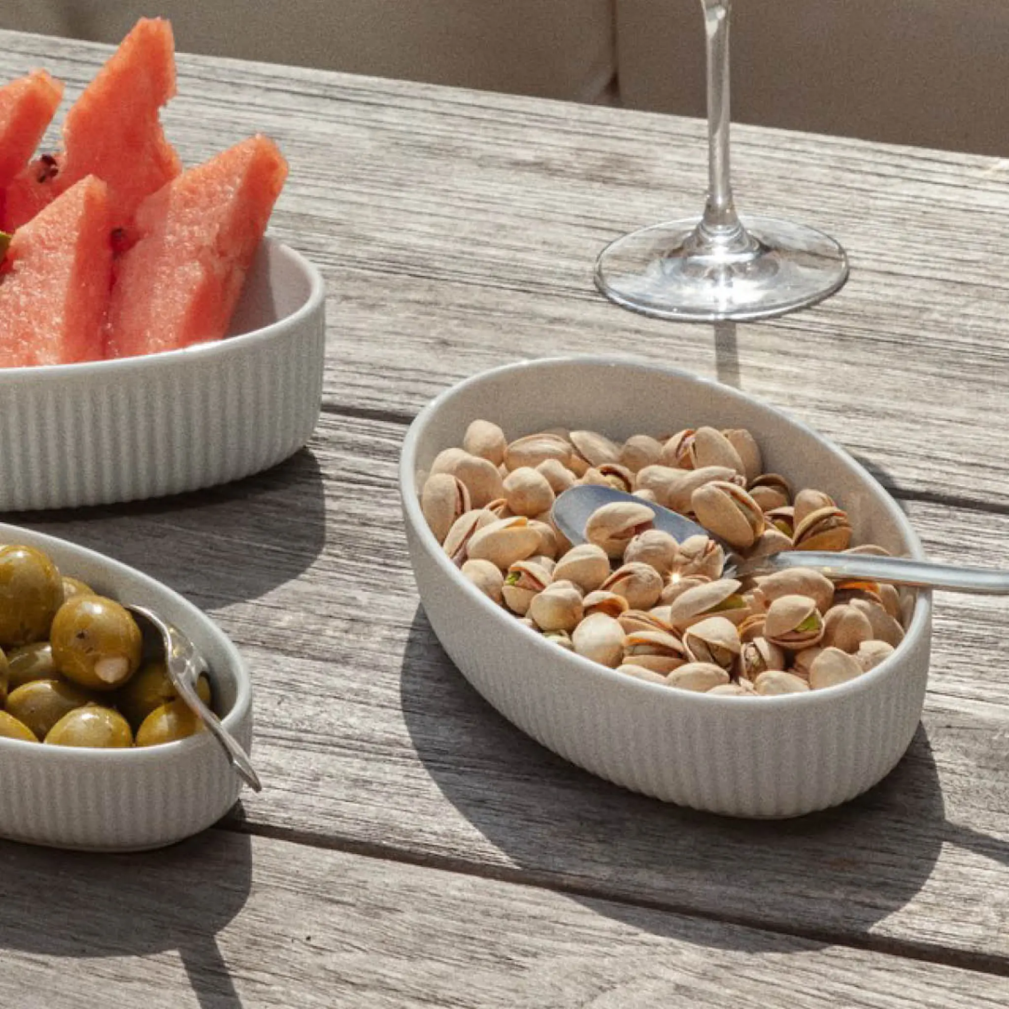 Eva Trio Legio Nova Kulho ovaali 22 cm Valkoinen