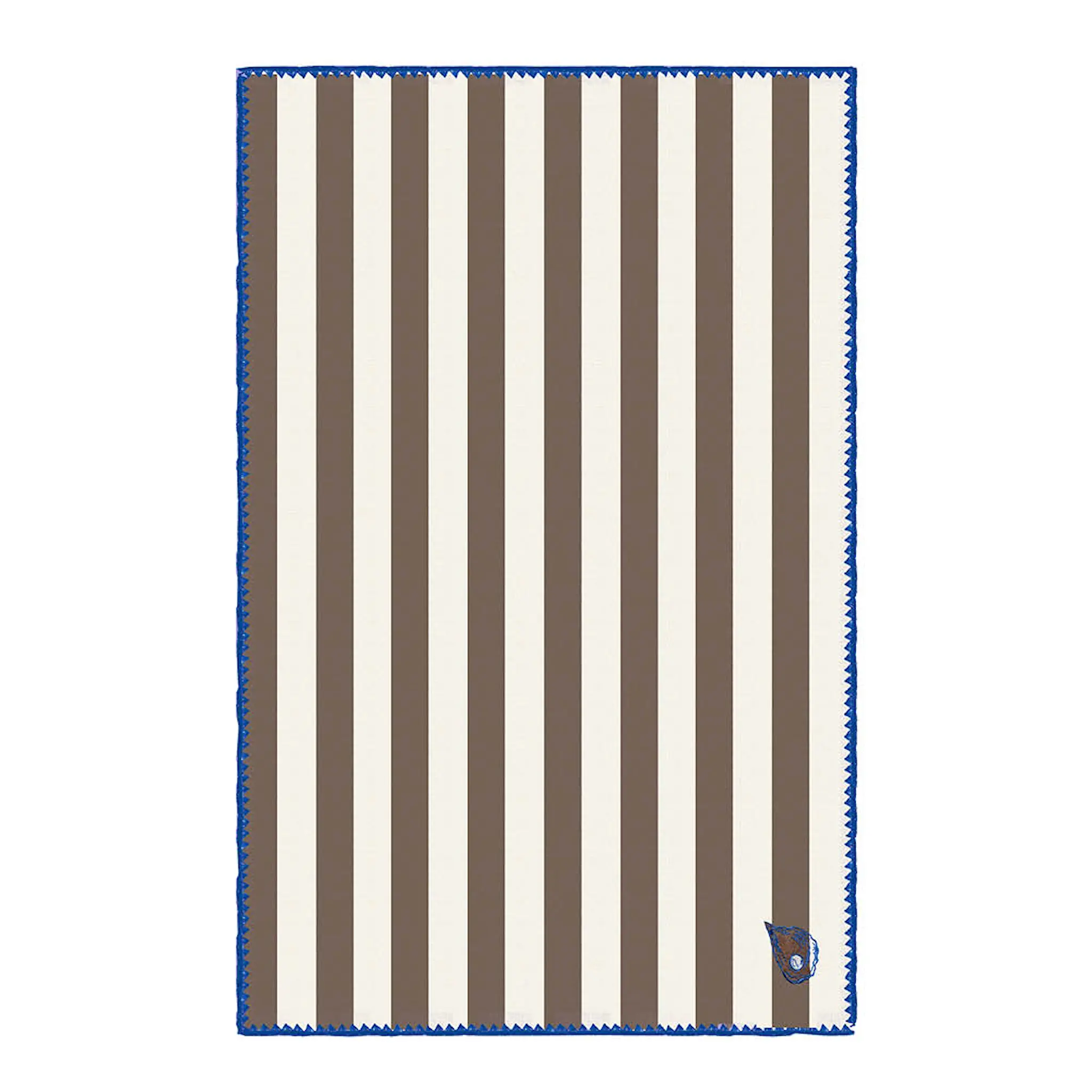 ByOn Bubba oyster duk 150x280 cm brun