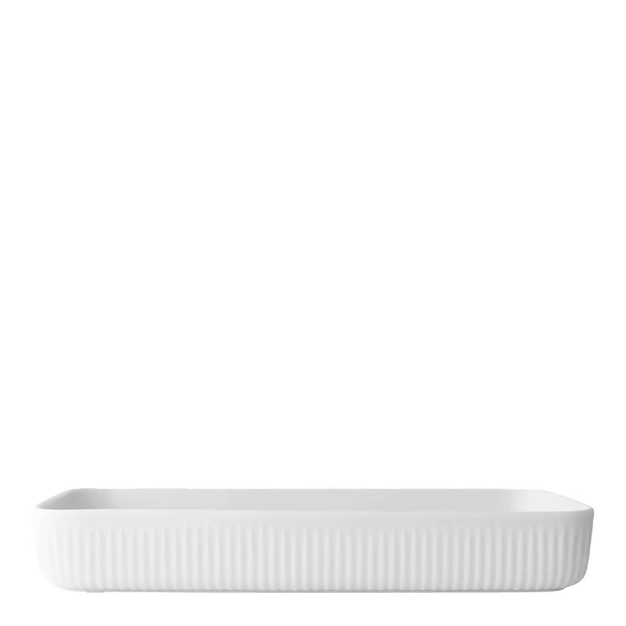 Eva Trio Legio Nova Serveringsfat 12x24 cm Vit