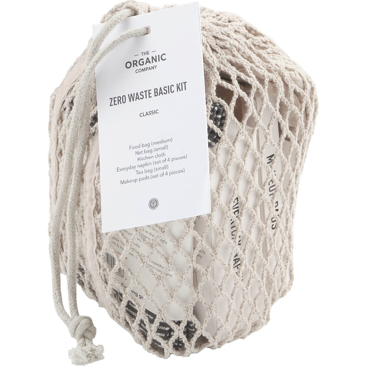 The Organic Company Zero Waste Basic sett klassisk fargemix