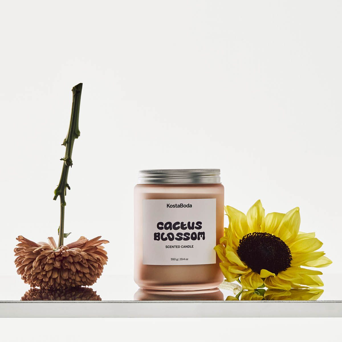Kosta Boda Mind Tuoksukynttilä 10 cm Cactus Blossom