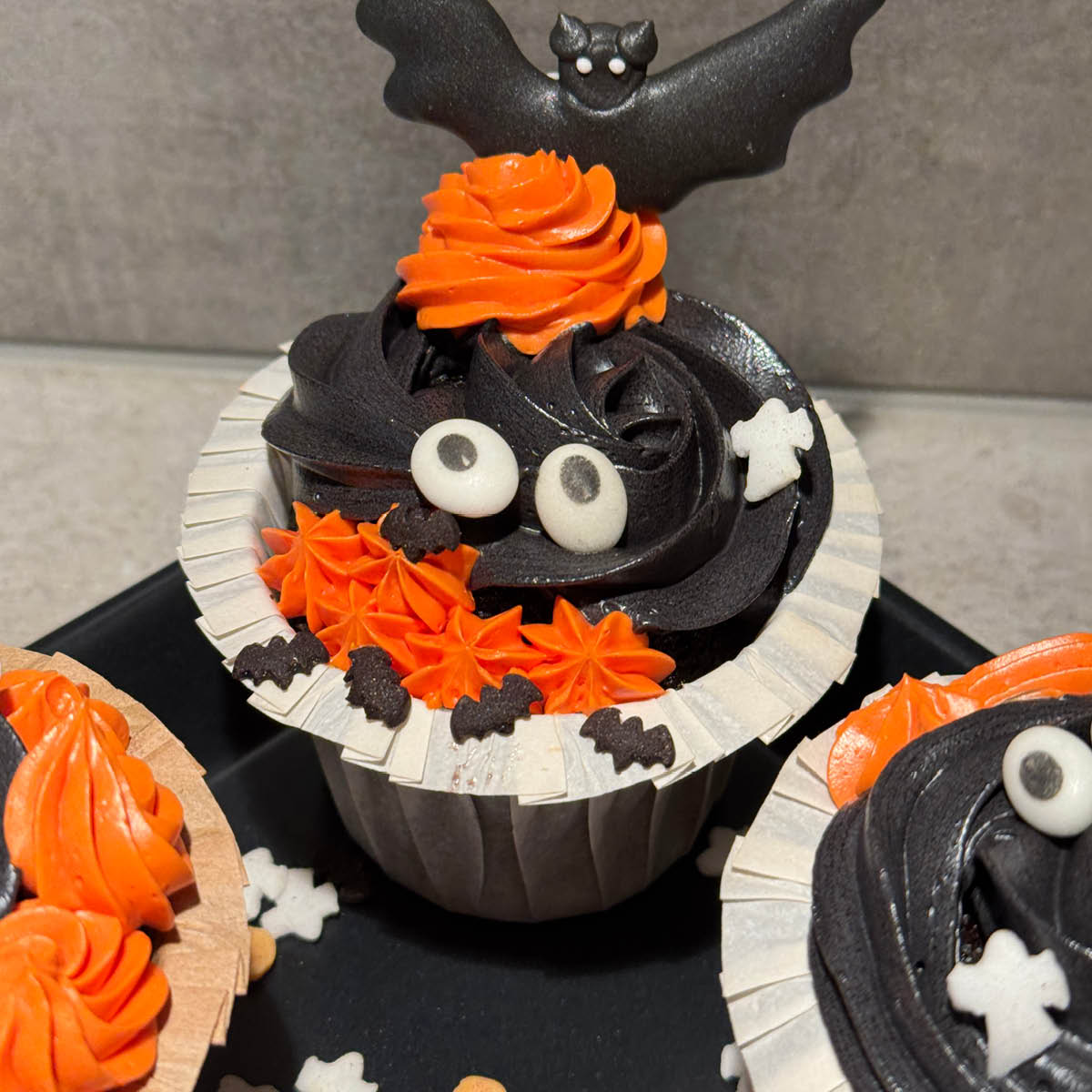 ScrapCooking Strössel ögon 40 g vit/svart