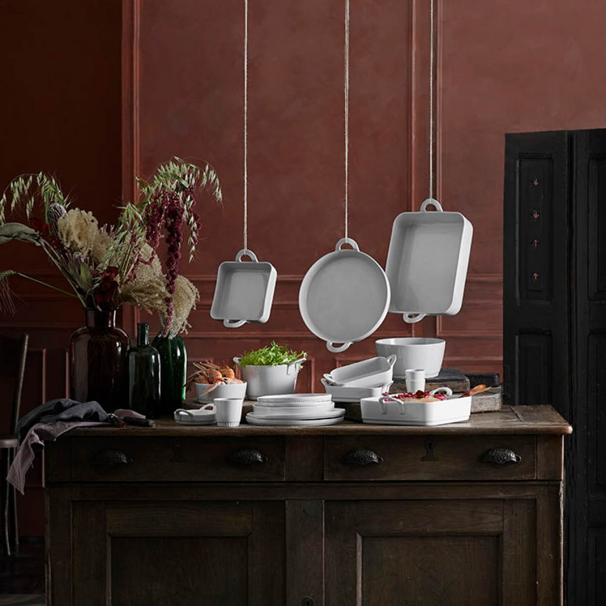 Pillivuyt Toulouse ugnsform portion 12 cm/15 cl vit