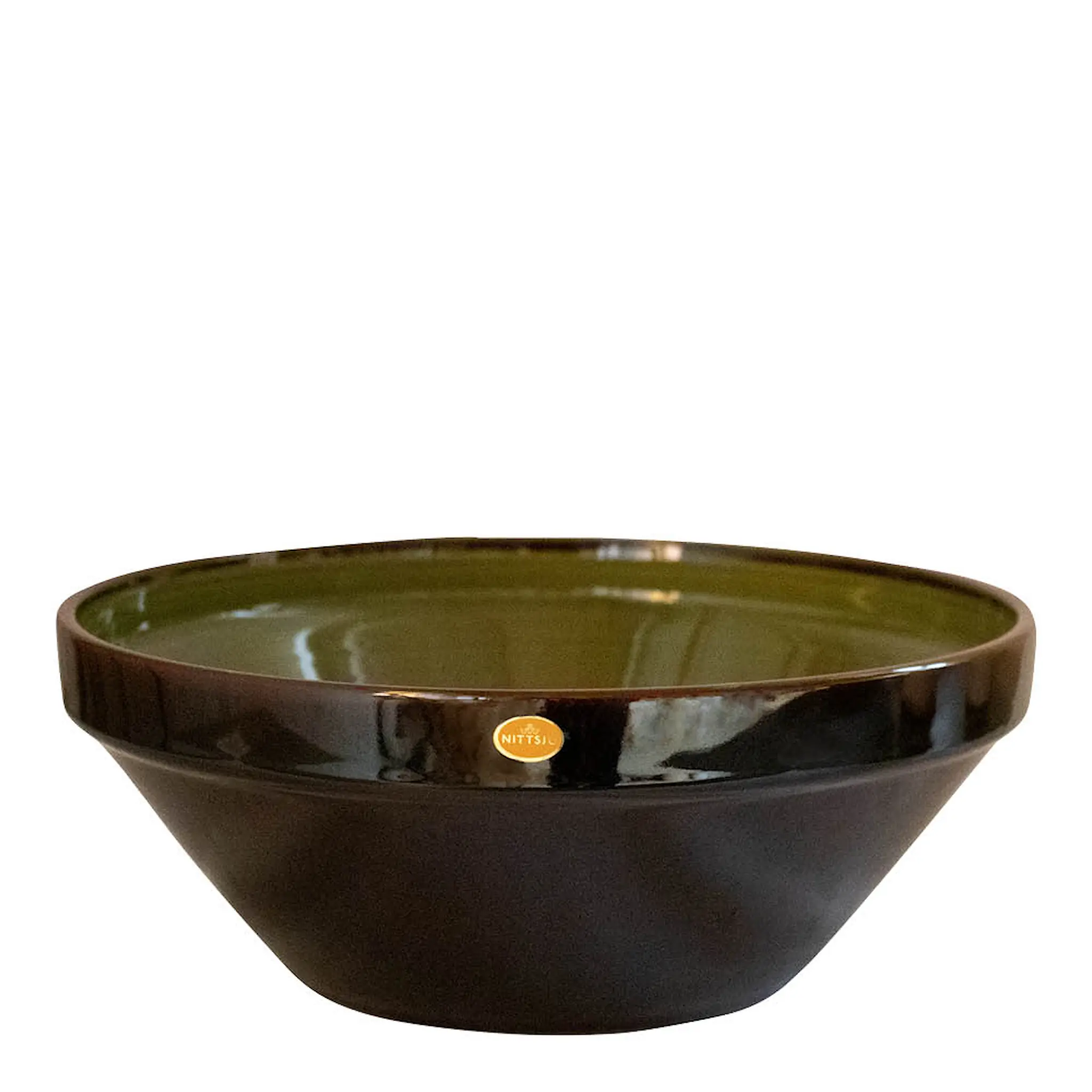 Nittsjö Bunke mellan 26 cm mörkgrön