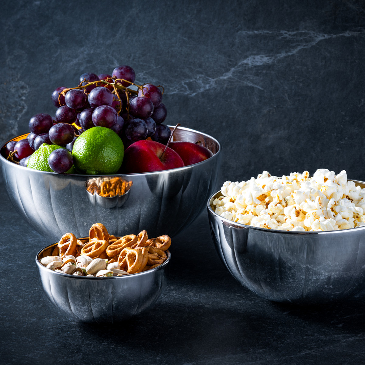 Stiernholm Nobel serveringsskål 19 cm rustfritt stål