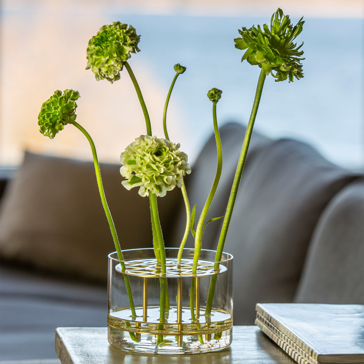 Klong Äng Vas liten Mässing