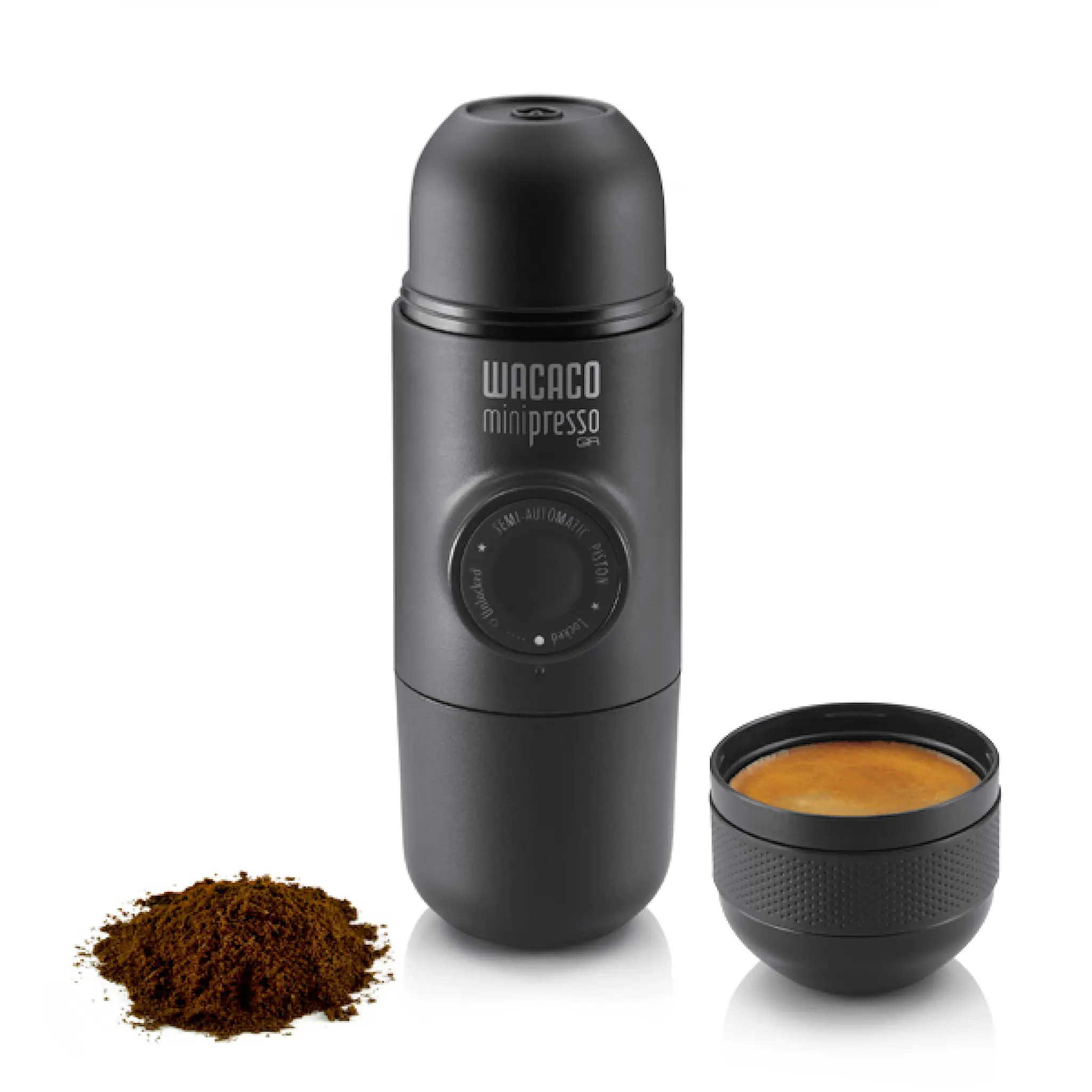 Wacaco Minipresso bärbar espressomaskin svart