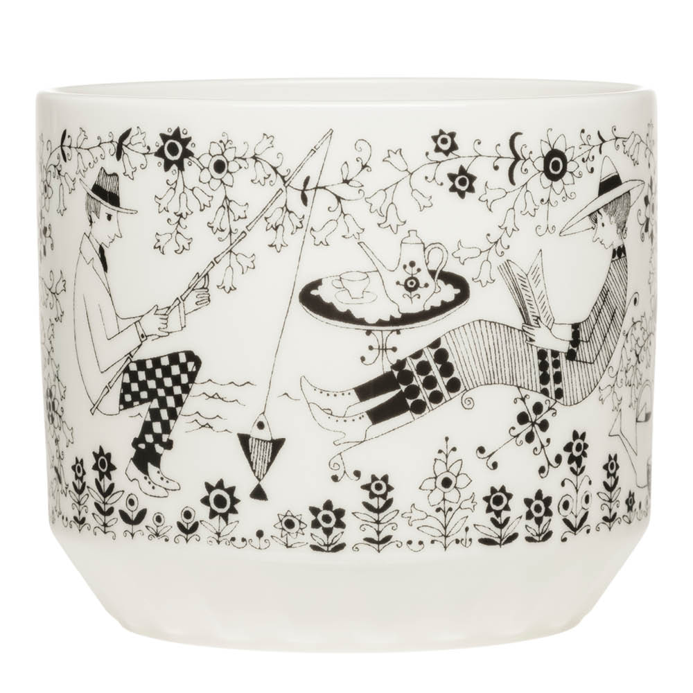 Arabia Emilia Kukkaruukku 12x14 cm Valkoinen