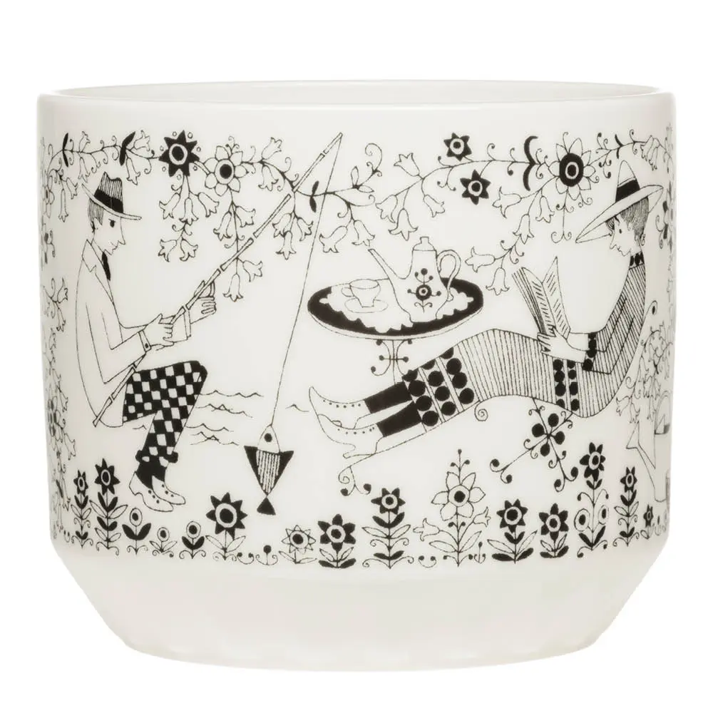 Emilia potteskjuler 12x14 cm hvit